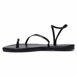 Milliotandco Shoes Zap! Rounded Toe Sandals (Black)