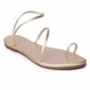 Milliotandco Zap! Rounded Toe Sandals (Gold) Shoes
