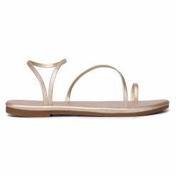 Milliotandco Zap! Rounded Toe Sandals (Gold) Shoes