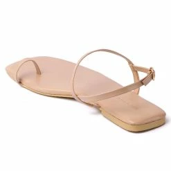 Milliotandco Mystical Square Toe Sandals (Nude)
