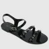 Milliot & Co Sweet Tart Jelly Sandals (Black) Shoes