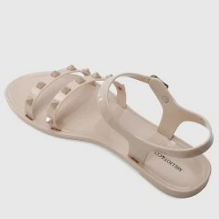 Milliot & Co Shoes Sweet Tart Jelly Sandals (Nude)
