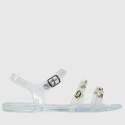 Milliot & Co Jelly Belly Jelly Sandals (Clear)