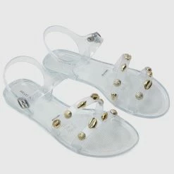 Milliot & Co Jelly Belly Jelly Sandals (Clear)