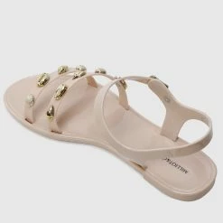 Milliot & Co Jelly Belly Jelly Sandals (Nude)