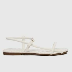 Milliotandco Sheenagh Open Toe Sandals (White)