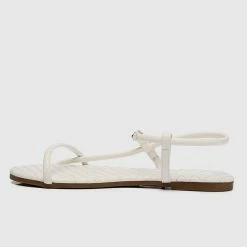 Milliotandco Sheenagh Open Toe Sandals (White)