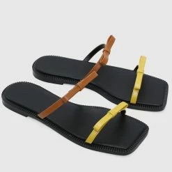 Milliotandco Girly Open Toe Sandals (Brown) Shoes