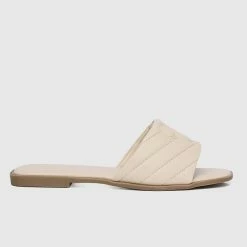 Milliot & Co Disney Mickey The Iconic Open Toe Sandals & Flip Flops (Beige) Shoes