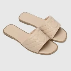 Milliot & Co Shoes Disney Mickey The Iconic Open Toe Sandals & Flip Flops (Nude)