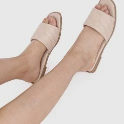 Milliot & Co Shoes Disney Mickey The Iconic Open Toe Sandals & Flip Flops (Nude)