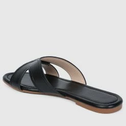 Milliotandco Janette Open Toe Sandals & Flip Flops (Black) Shoes