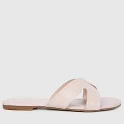 Milliotandco Janette Open Toe Sandals & Flip Flops (Bone) Shoes