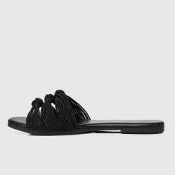 Milliotandco Jelissa Open Toe Sandals & Flip Flops (Black)