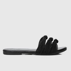 Milliotandco Jelissa Open Toe Sandals & Flip Flops (Black)