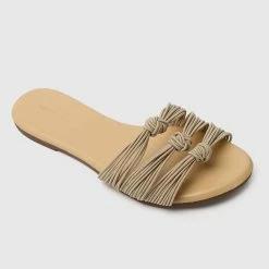 Milliotandco Shoes Jelissa Open Toe Sandals & Flip Flops (Yellow)