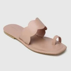 Milliotandco Earth Edit Joandra Open Toe Sandals & Flip Flops (Coral) Shoes