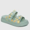Milliotandco Manda Baby X Milliot & Co. Open Toe Sandals & Flip Flops (Aquamarine) Shoes