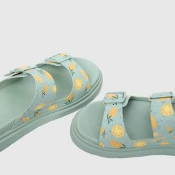 Milliotandco Manda Baby X Milliot & Co. Open Toe Sandals & Flip Flops (Aquamarine) Shoes