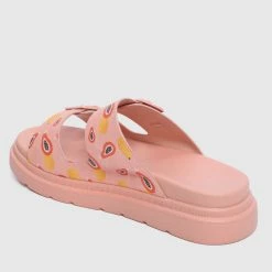 Milliotandco Manda Baby X Milliot & Co. Open Toe Sandals & Flip Flops (Salmon) Shoes