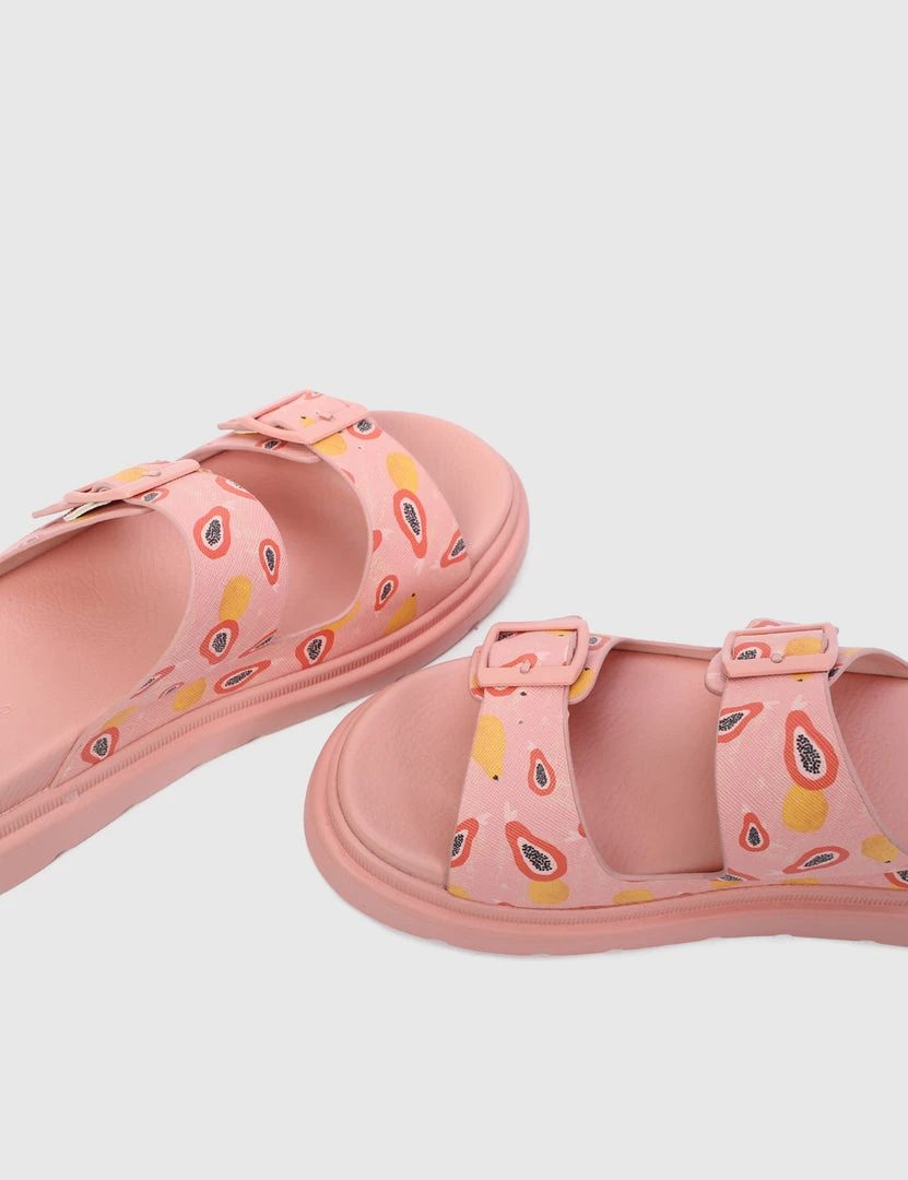 Milliotandco Manda Baby X Milliot & Co. Open Toe Sandals & Flip Flops (Salmon) Shoes