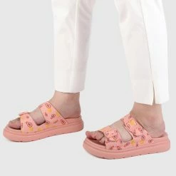 Milliotandco Manda Baby X Milliot & Co. Open Toe Sandals & Flip Flops (Salmon) Shoes