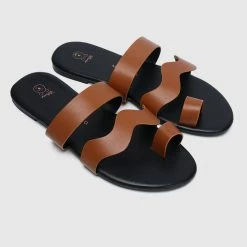 Milliotandco Shoes WTP Favourite Day Open Toe Sandals & Flip Flops (Cinnamon)