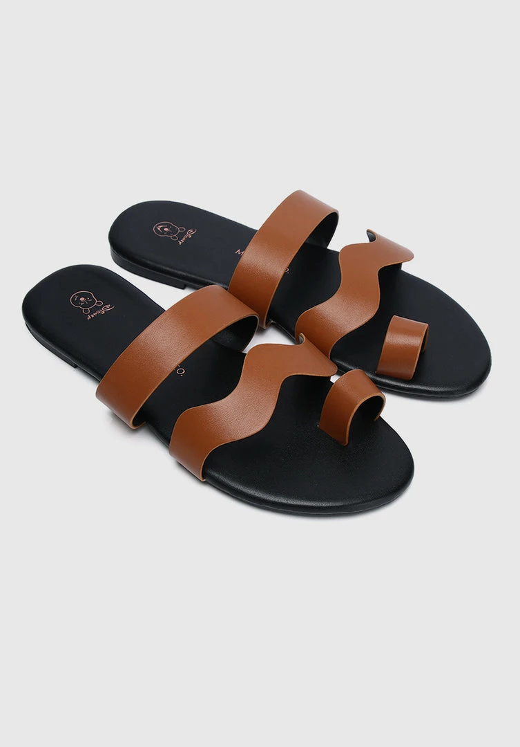 Milliotandco Shoes WTP Favourite Day Open Toe Sandals & Flip Flops (Cinnamon)