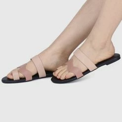 Milliotandco WTP Favourite Day Open Toe Sandals & Flip Flops (Pale Red Violet) Shoes
