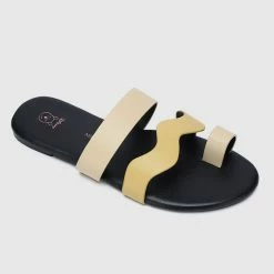 Milliotandco WTP Favourite Day Open Toe Sandals & Flip Flops (Yellow) Shoes