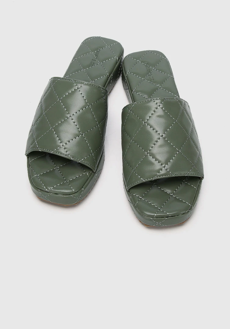 Milliotandco Denise Open Toe Sandals & Flip Flops (Sea Green)