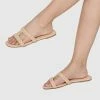 Milliotandco Disney Rapunzel My New Dream Braided Strap Heels Open Toe Sandals & Flip Flops (Nude)