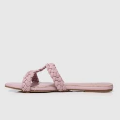Milliotandco Disney Rapunzel My New Dream Braided Strap Heels Open Toe Sandals & Flip Flops (Thistle)