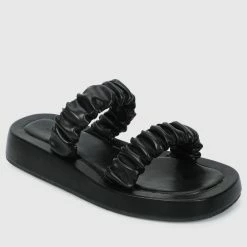Milliotandco Chunky Open Toe Sandals (Black)