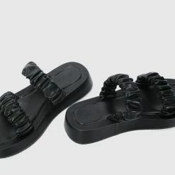 Milliotandco Chunky Open Toe Sandals (Black)