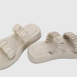 Milliotandco Chunky Open Toe Sandals (Beige) Shoes