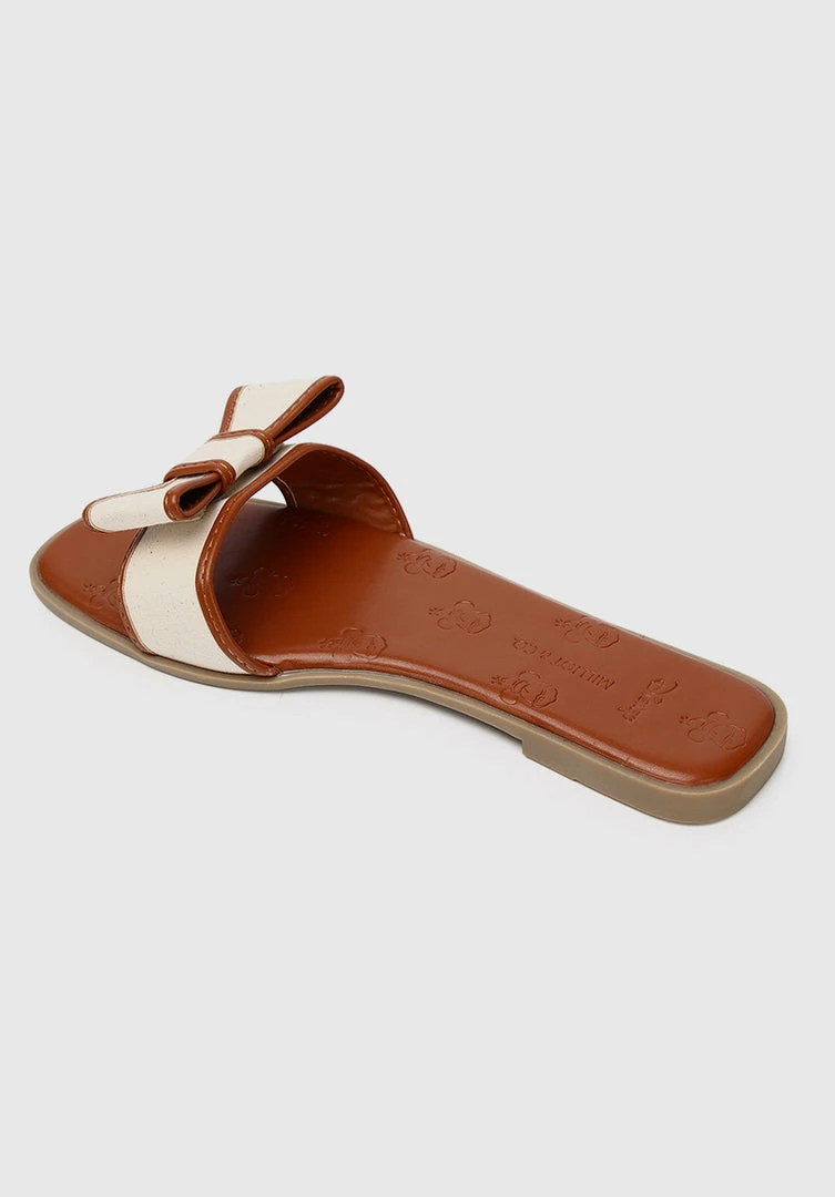 Milliot & Co Disney Minnie Be Free Open Toe Sandals & Flip Flops (Russet) Shoes