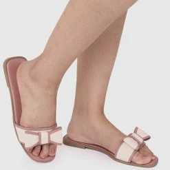 Milliot & Co Disney Minnie Be Free Open Toe Sandals & Flip Flops (Pink)