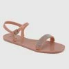 Milliot & Co Shoes Sprinkle Jelly Sandals (Pink)