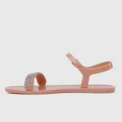 Milliot & Co Shoes Sprinkle Jelly Sandals (Pink)