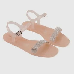 Milliot & Co Sprinkle Jelly Sandals (Orange)