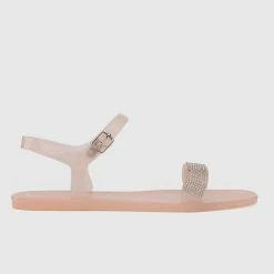 Milliot & Co Sprinkle Jelly Sandals (Orange)