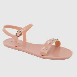 Milliot & Co Shoes Candy Jelly Sandals (Orange)