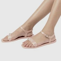 Milliot & Co Shoes Candy Jelly Sandals (Orange)