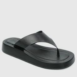 Milliotandco Mom's Fave Thong Flip Flops (Black) Shoes