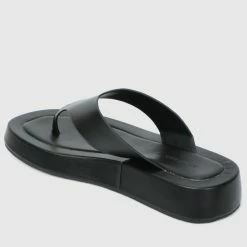 Milliotandco Mom's Fave Thong Flip Flops (Black) Shoes