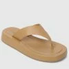 Milliotandco Mom's Fave Thong Flip Flops (Brown) Shoes