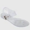 Milliot & Co Shoes Leona T-Strap Jelly Sandals (Clear)