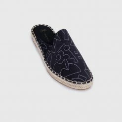 Sherwan Rozan X Milliot & Co. Others Slip Ons & Espadrilles (Black)