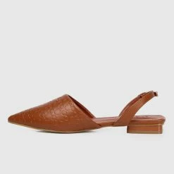 Milliot & Co Disney Mickey Magnificent Pointed Toe Slip Ons & Espadrilles (Russet)